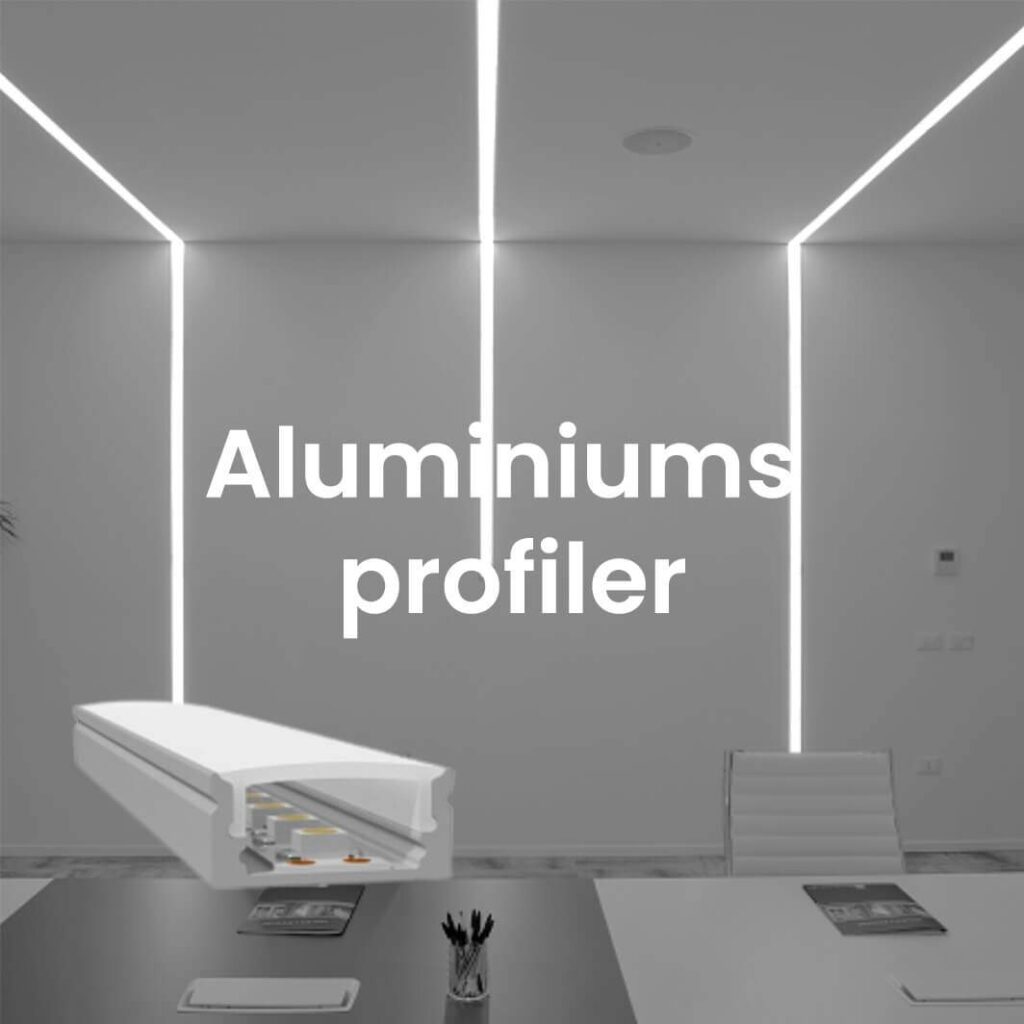 Promitto Aluminiumsprofiler kategori